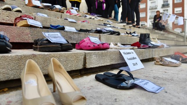 victimas de femicidios, una dura postal en los tribunales federales platenses