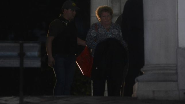 la madre del sindicalista marcelo balcedo estuvo cara a cara con el juez y se nego a declarar