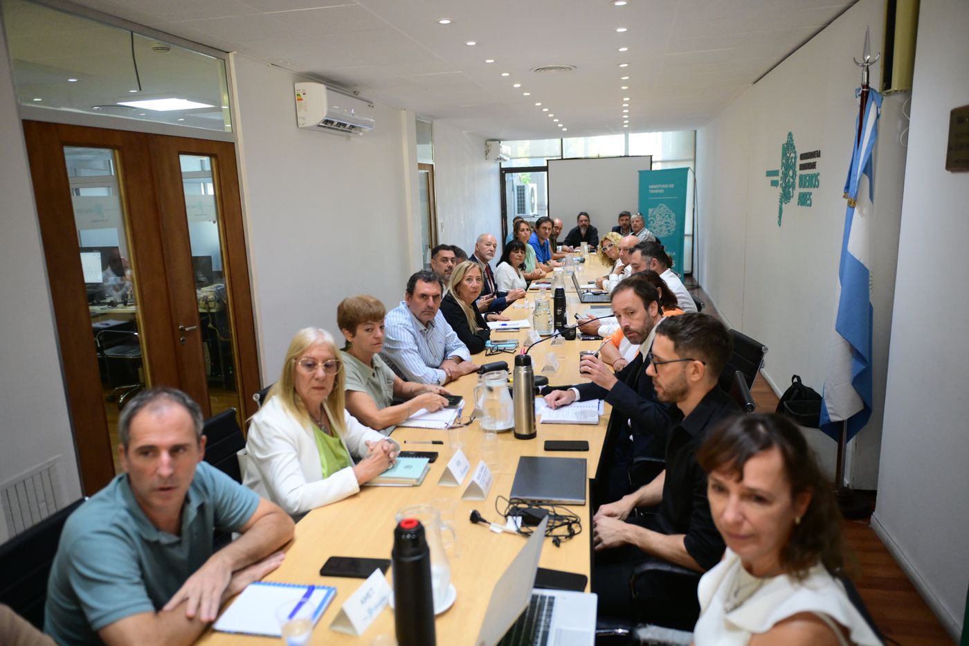 La reuni&oacute;n en paritarias de esta semana, entre los gremios docentes y la Provincia