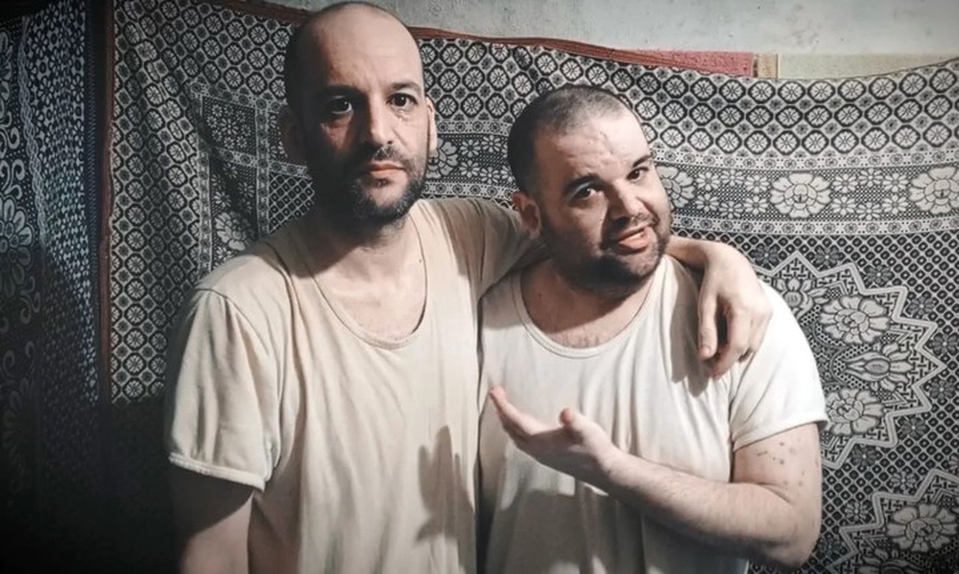 El momento en el que los hermanos Horn se separaron en febrero de 2025, cuando Iair fue liberado