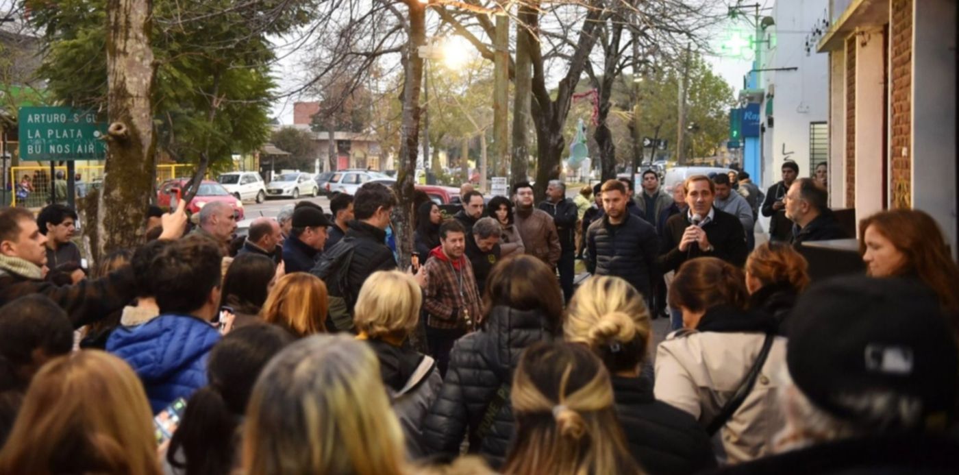 Julio Garro en Villa Elisa