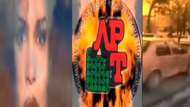 ac/dc, fuego y pelis: los increibles videos de los taxistas platenses para mostrar la guerra con uber