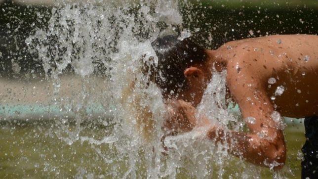la plata cierra la semana con alerta por el calor y a la espera de tormentas