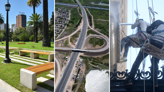 la bajada en 520, plazas y pasaje dardo rocha: las fechas de las proximas obras que se inauguraran