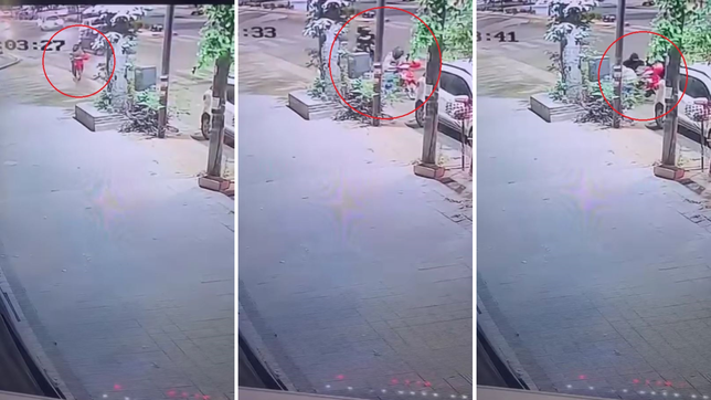 motochorros sorprendieron a un joven en plena avenida 44 y le robaron la moto
