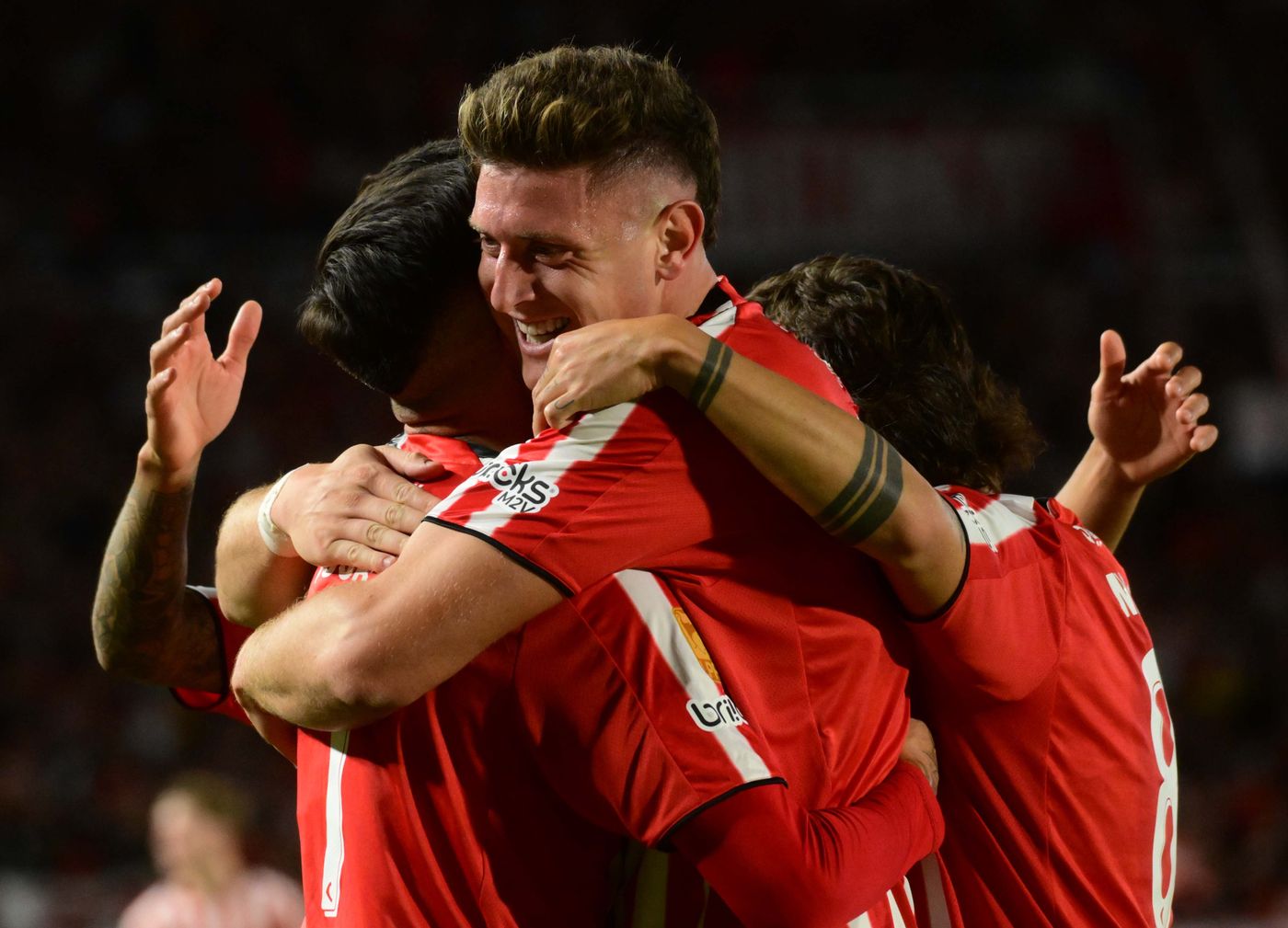 Estudiantes Central Córdoba festejo gol Gaich