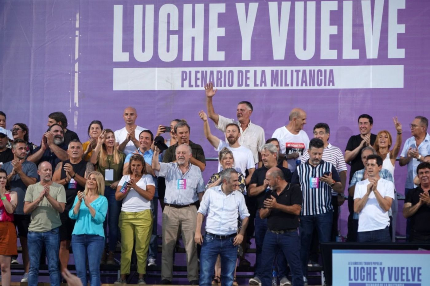 Plenario Luche y Vuelve  Máximo Kirchner