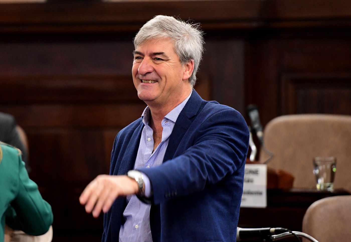 El concejal radical Javier Mor Roig.