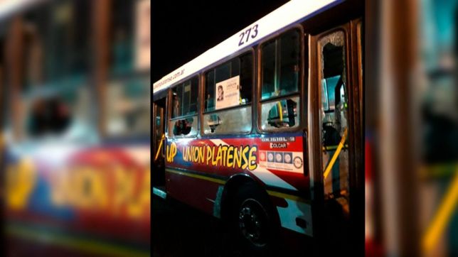 video: un hombre ataca micros a piedrazos porque no aguanta que pasen por la casa