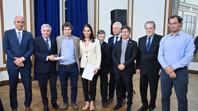 kicillof participo de un acto en la unlp en homenaje a los jueces del juicio a las juntas militares