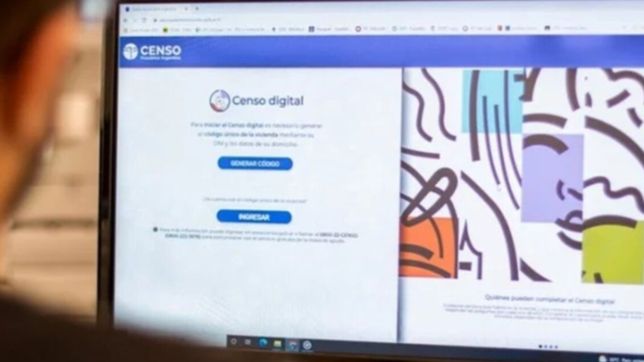 un millon de personas ya completaron los datos del censo digital