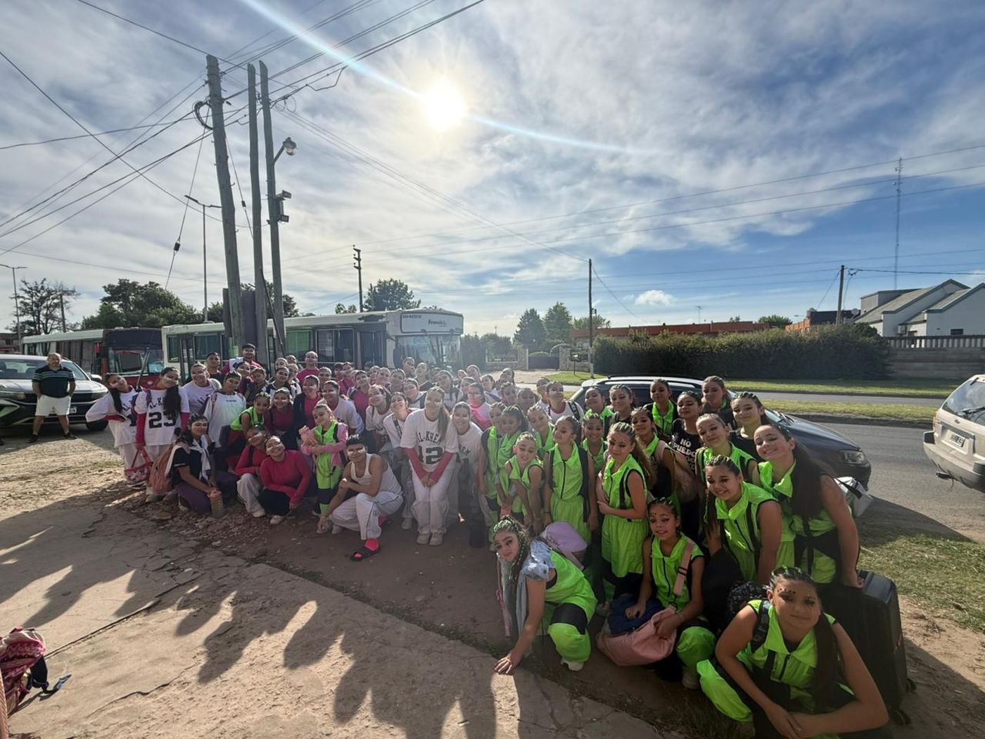 El grupo Alquimia Dance de La Plata.