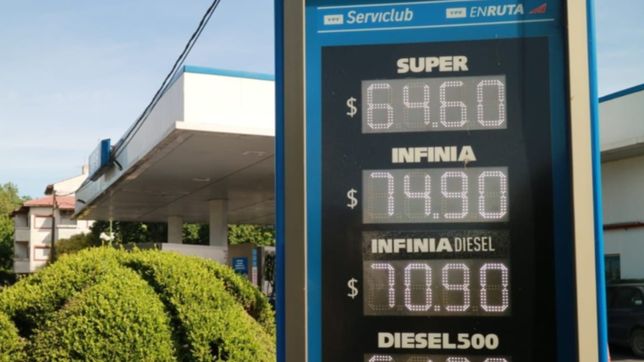 tras el aumento, asi quedaron los precios de los combustibles en la plata