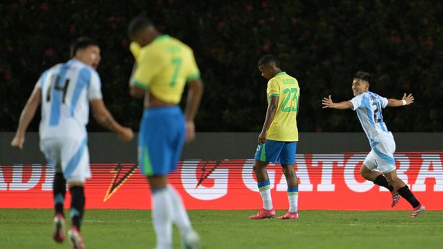 con un show de futbol y goles, la seleccion argentina le dio una paliza historica a brasil