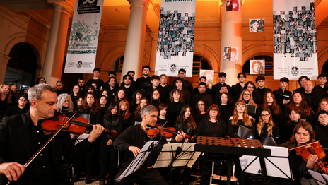 La UNLP prepara otro concierto histórico en homenaje a los estudiantes desaparecidos