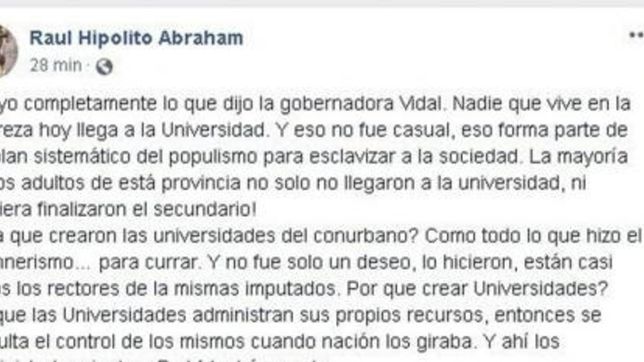 la polemica defensa de un edil a vidal calento la sesion del deliberante platense
