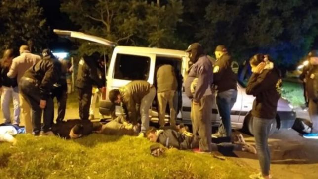 iban a visitar presos a gorina con mas de medio kilo de marihuana: todos detenidos