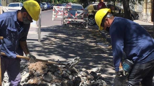 absa encara obras en 33 puntos de la plata para mejorar la red de agua