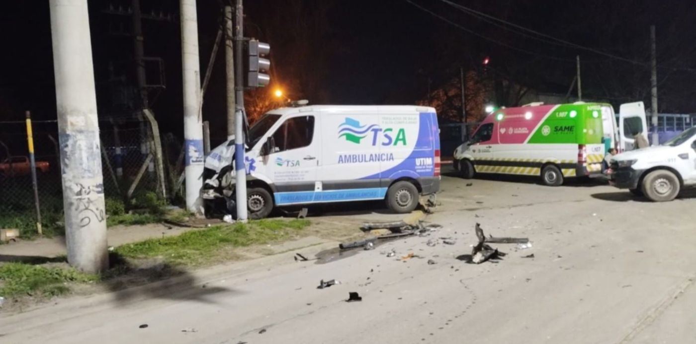 accidente ambulancia