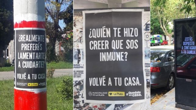volve a tu casa, la fuerte campana del municipio para crear conciencia sobre el coronavirus