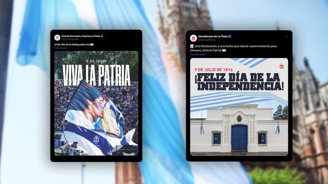 el mensaje de los clubes de la plata en una nueva celebracion del dia de la independencia