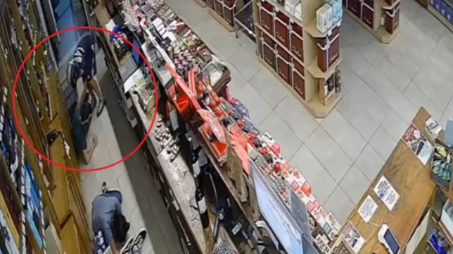 todos al piso, la frase que delato a un ladron que tiene de punto a un local de la plata