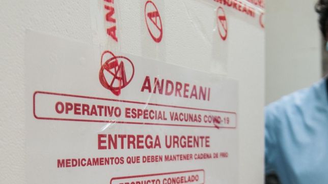 la sputnik v ya llego a las provincias y esta todo listo para comenzar a vacunar el martes