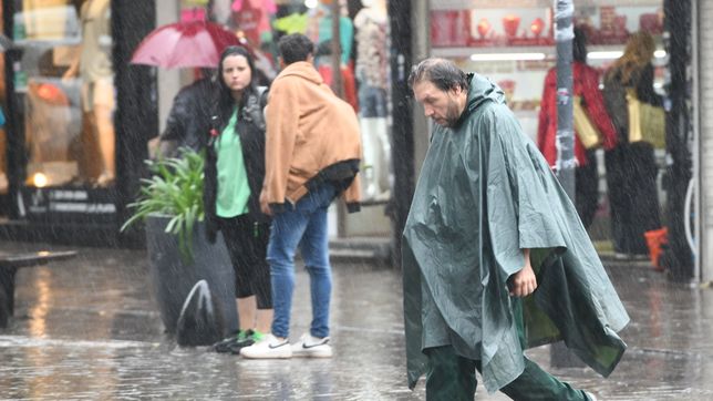 anuncian que llegan nuevas tormentas a la plata