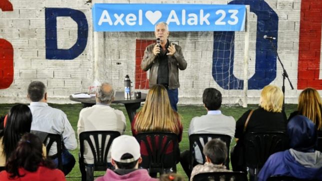 alak volvio a elogiar a kicillof: nos une la pasion por volver a jerarquizar la plata