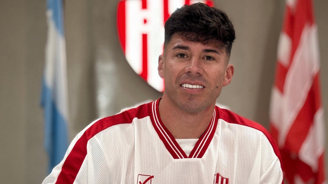 tras renovar con estudiantes, matias mansilla puso la firma y fue presentado en union