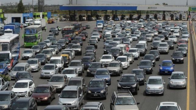 febrero record: se espera un finde largo muy cargado en las rutas a la costa