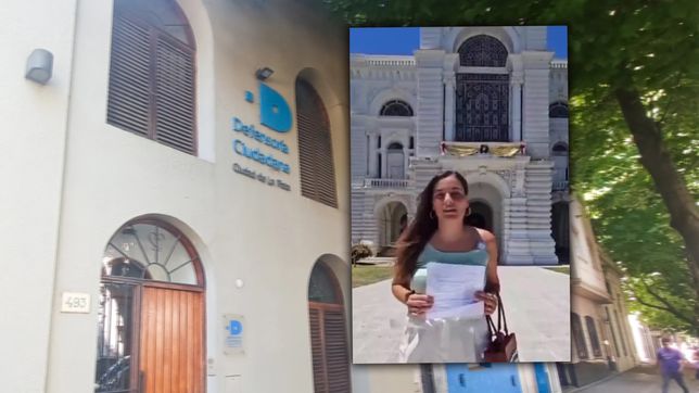 una periodista y locutora se presento para ser defensora ciudadana de la plata