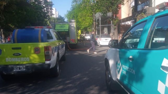 ¿cuantos vecinos fueron atendidos por el incendio en la plata?