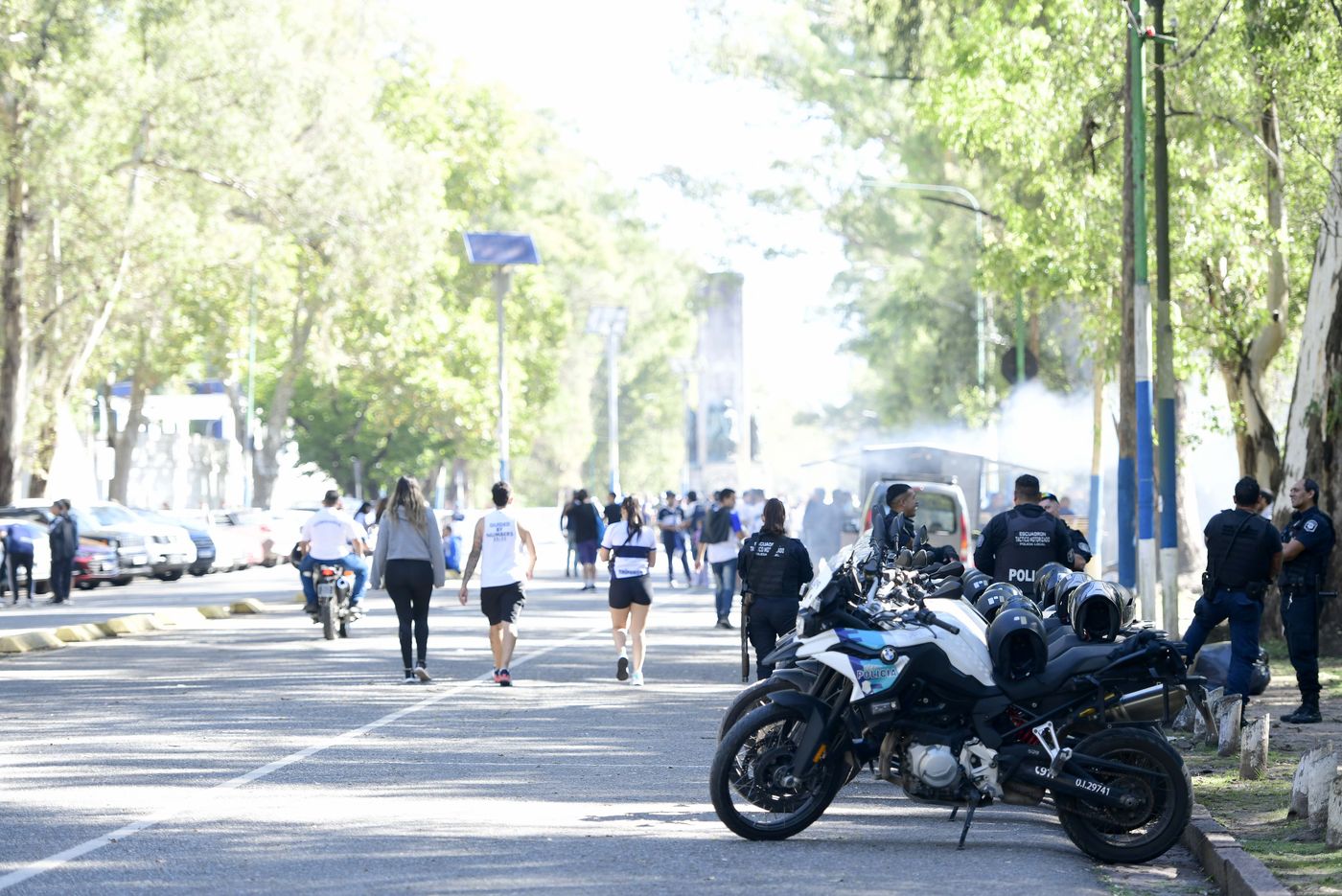 Gimnasia Estudiantes Clásico Platense Operativo de seguridad.jpg