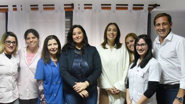 garro y vidal visitaron el centro municipal de atencion integral para la mujer