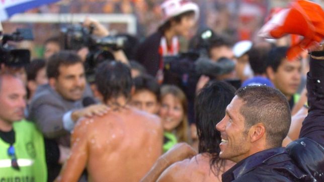 el mensaje del cholo simeone por la vuelta a 1 y 57: estudiantes es parte de mi vida