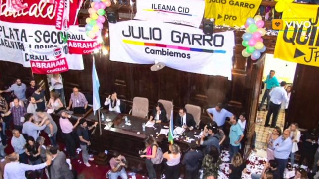 vivo: segui el discurso de julio garro en la apertura de sesiones