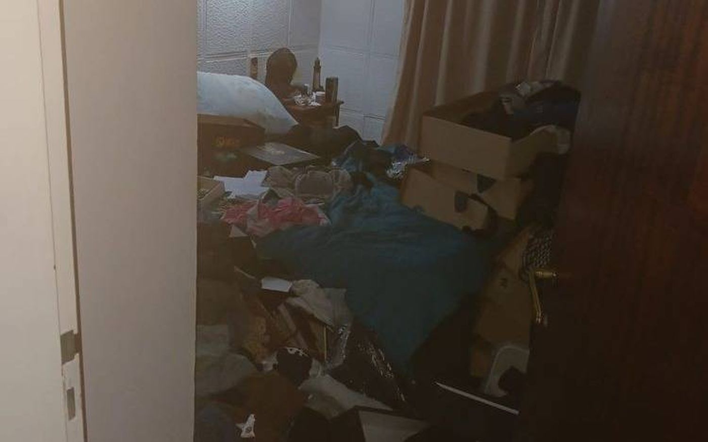 Así quedó el interior de la casa tras el ataque de los delincuentes Así quedó el interior de la casa tras el ataque de los delincuentes