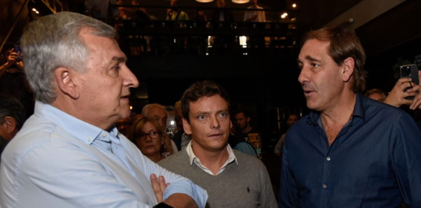 Gerardo Morales con Julio Garro