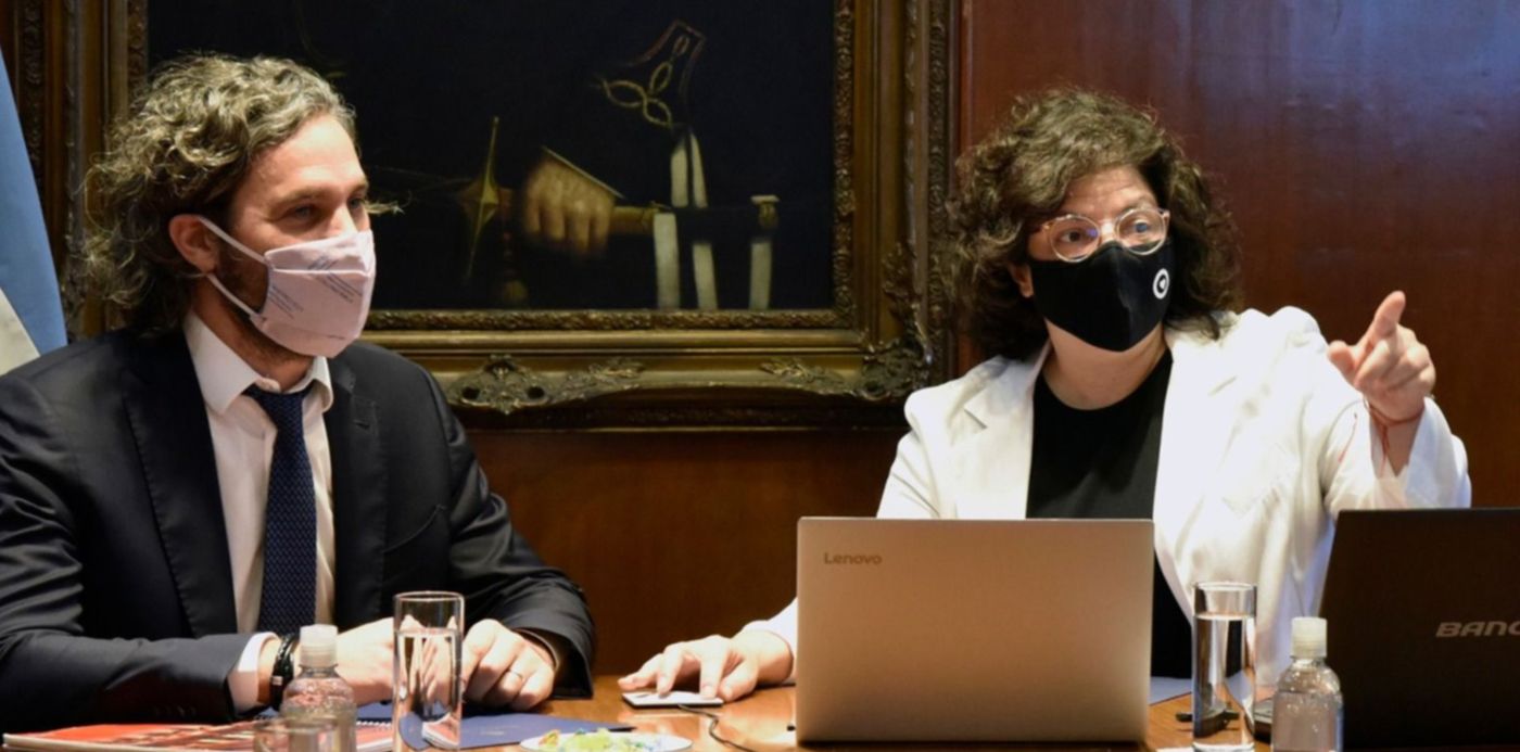 Santiago Cafiero Carla Vizzotti