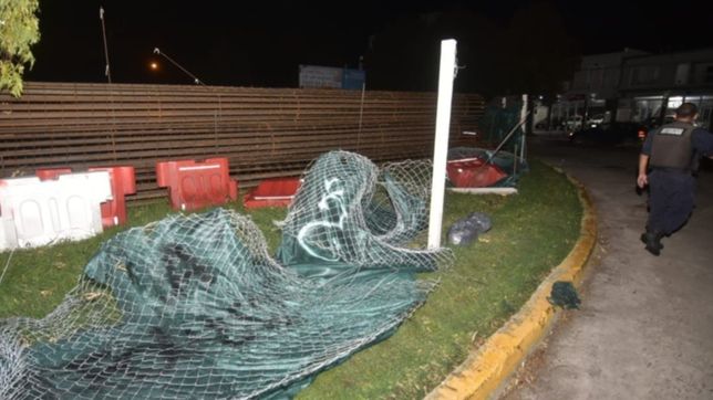 los vecinos de tolosa volvieron a protestar contra la obra del paso bajo nivel de 1 y 32