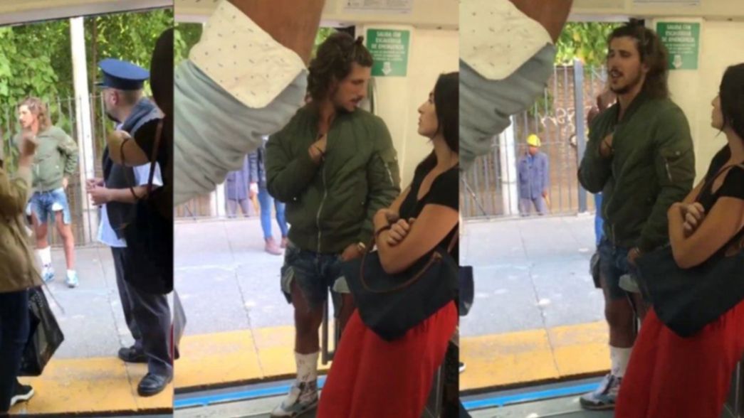 Tras ser liberado en La Plata, escracharon a Rodrigo Eguillor y lo hicieron bajar del tren