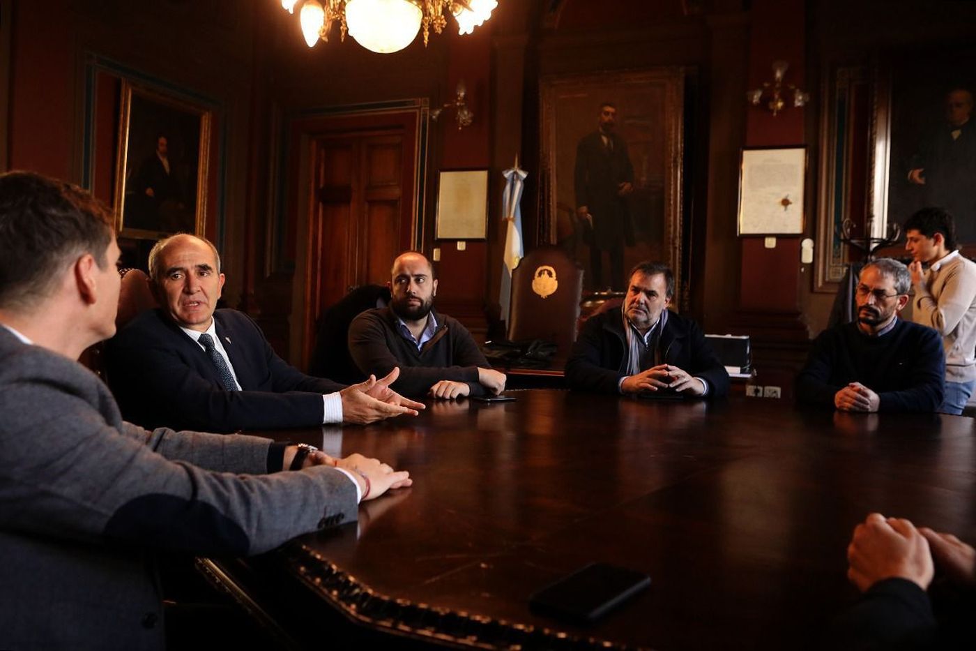 Referentes de la UCR de la región expresaron su apoyo a la UNLP en el reclamo al Gobierno nacional para que actualice el presupuesto para gastos de funcionamiento
