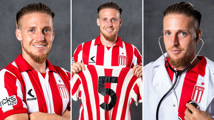 La bienvenida de la Libertadores a Estudiantes con Ascacíbar en homenaje a Bilardo