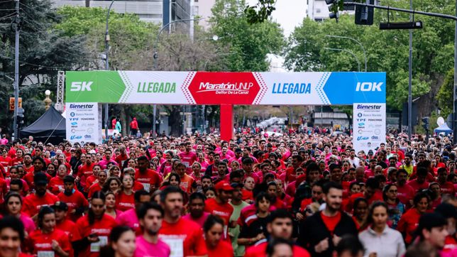 miles de personas corrieron la maraton de la unlp en las calles de la plata