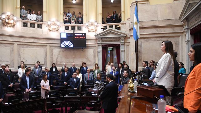 el mega dnu de javier milei fue incorporado a la sesion de este jueves en el senado