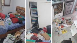 le desvalijaron la casa en villa catells, fue a hacer la denuncia y le volvieron a robar