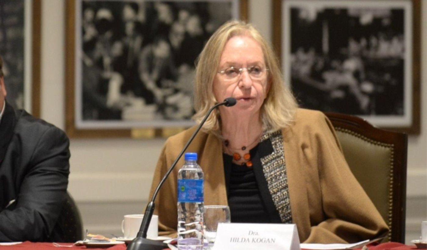 Hilda Kogan presidió el jury que terminó en la destitución de la jueza Julieta Makintach.