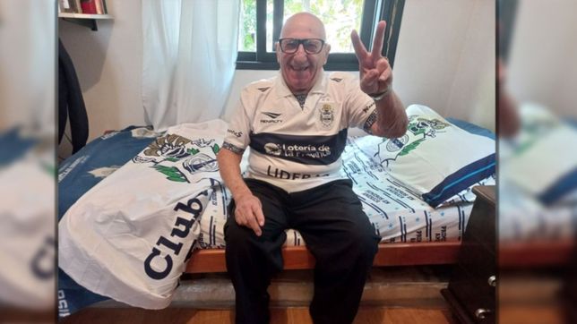 veni, mira lo que me compre: la tierna historia viral de un abuelo fanatico de gimnasia
