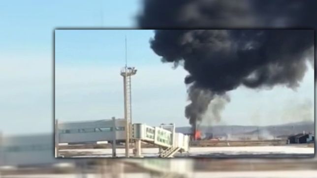 accidente aereo: se estrello un avion sanitario y hay 4 muertos